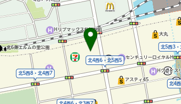 ハラダ工業株式会社 札幌支店の地図画像