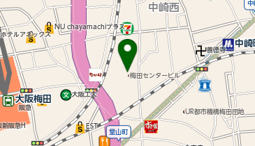 名鉄都市開発株式会社 大阪支店の地図画像