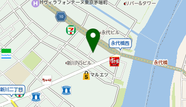 日本テレシス株式会社 東京本社の地図画像