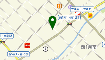 株式会社東北海道第一興商 道東支店の地図画像
