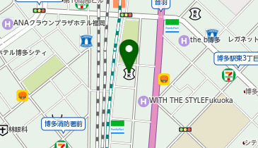 スターティア株式会社 福岡支店の地図画像