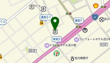 中外プラント株式会社 苫小牧営業所の地図画像