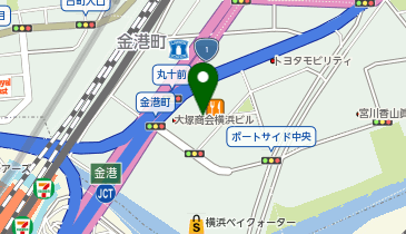 レバテック株式会社 横浜の地図画像