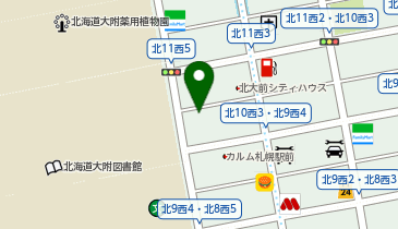 テクノブレイブ株式会社 札幌オフィスの地図画像