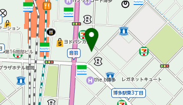 株式会社リフティングブレーン 福岡オフィスの地図画像