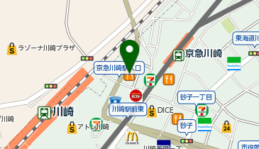 株式会社パワーステーション 川崎営業所の地図画像