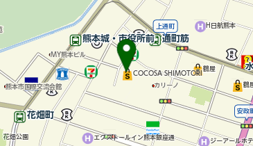 サポートグループ株式会社 熊本中央オフィスの地図画像
