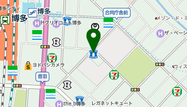 芙蓉海運株式会社 福岡支店の地図画像