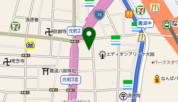 テイケイワークス西日本株式会社 なんば支店の地図画像