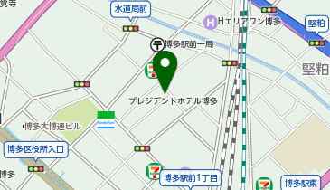 株式会社スタッフ・コーポレーション 九州支店の地図画像