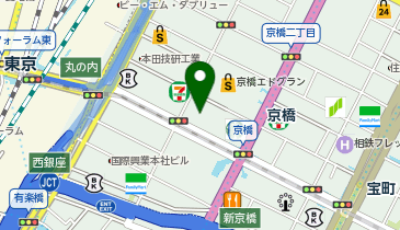 株式会社明治アドエージェンシー 京橋オフィスの地図画像