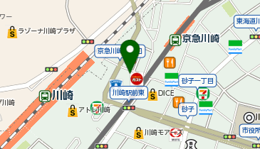 株式会社アイ・シー 川崎駅前事業所の地図画像