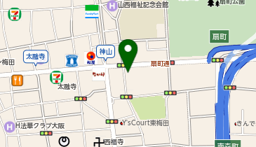 株式会社インターブレインズ 大阪支店の地図画像