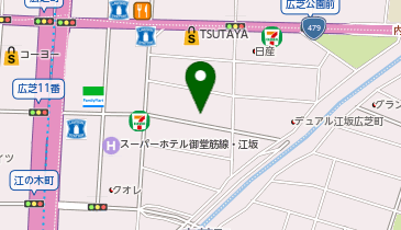 株式会社六次元 大阪支社の地図画像