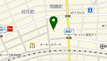 株式会社ドコモCS東海 岐阜事業所の地図画像