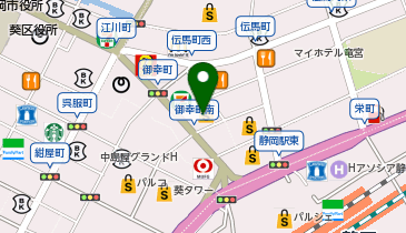 有限会社メルシー 静岡ウェブデザインオフィスの地図画像