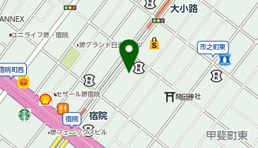 株式会社ステップ 関西事業所の地図画像