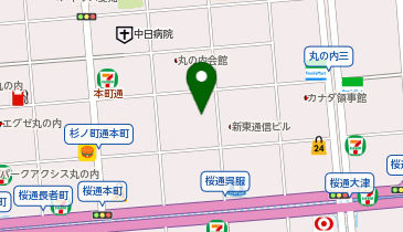 有限会社中島建材 名古屋オフィスの地図画像