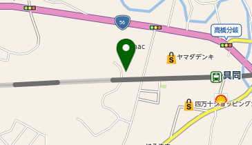 株式会社ブックスドリーム 高知四万十店(第三物流倉庫)の地図画像