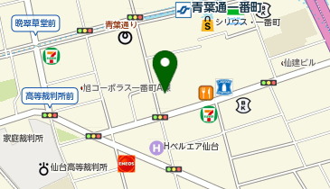 株式会社JTBコミュニケーションデザイン 東北オフィスの地図画像