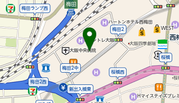 双日エアロスペース株式会社 名古屋支社大阪営業部の地図画像
