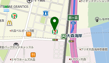 株式会社フロンティア技研 品川支店の地図画像