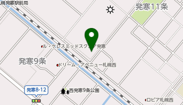 札幌第一清掃株式会社 発寒リサイクルセンターの地図画像