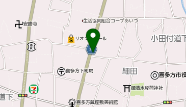 滝谷建設工業株式会社 喜多方支店の地図画像