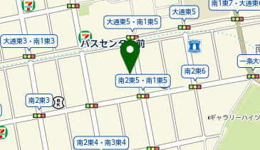 株式会社カナン・ジオリサーチ 札幌営業所の地図画像