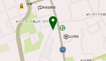 株式会社アイズ 東京オフィスの地図画像
