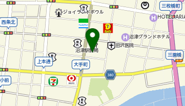 株式会社ベルキャリエール 沼津支店の地図画像