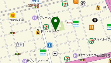 株式会社アイアール 仙台事業所の地図画像