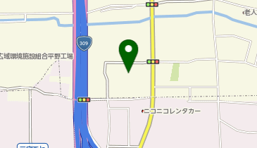 南部建設株式会社 作業所の地図画像