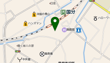 オープンテクノロジー株式会社 鹿児島出張所の地図画像