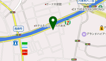 株式会社ギガント 東京オフィスの地図画像