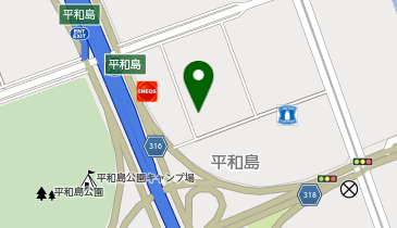 丸嘉運輸倉庫株式会社 京浜配送センターの地図画像