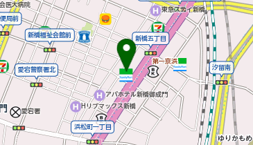 SBギフト株式会社 東京オフィスの地図画像