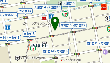 株式会社カネヒロ渋谷建設 札幌出張所の地図画像