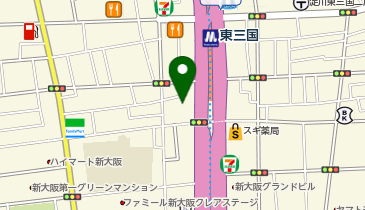 合同会社傍楽 大阪オフィスの地図画像