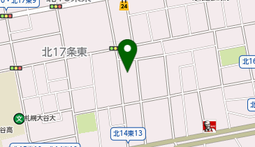 日本ノート株式会社 札幌事務所の地図画像