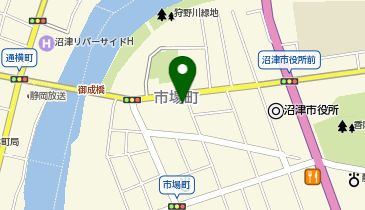 株式会社ユアネット 沼津支社の地図画像
