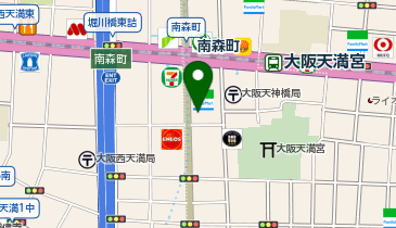 株式会社ウイン企画 大阪事業所の地図画像