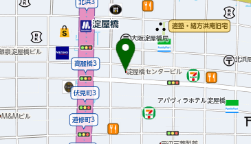 クラリベイト・アナリティクス・ジャパン株式会社 大阪オフィスの地図画像