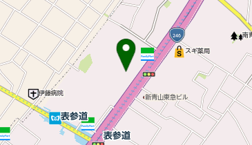 株式会社ワールド 東京(青山)オフィスの地図画像