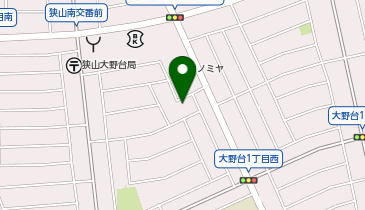 株式会社松原工務店 狭山市支店の地図画像