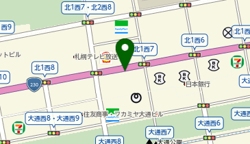 株式会社ワーテック 札幌支社の地図画像