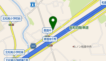 株式会社オオシマ設備 和泉中央事業所の地図画像
