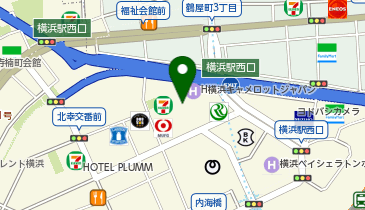 株式会社メディカルケアワークス 横浜オフィスの地図画像