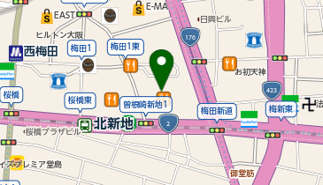 株式会社トップマークス 大阪営業所の地図画像