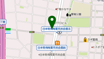 株式会社明星 営業拠点の地図画像